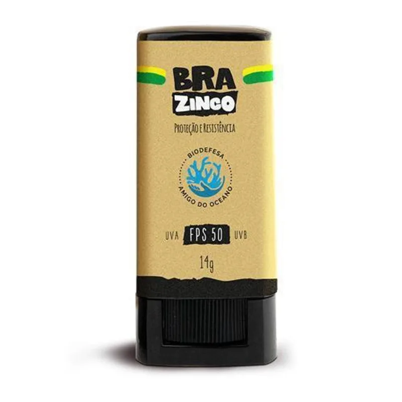 Protetor Solar Brazinco 14G Fps 50 (Bege Original)