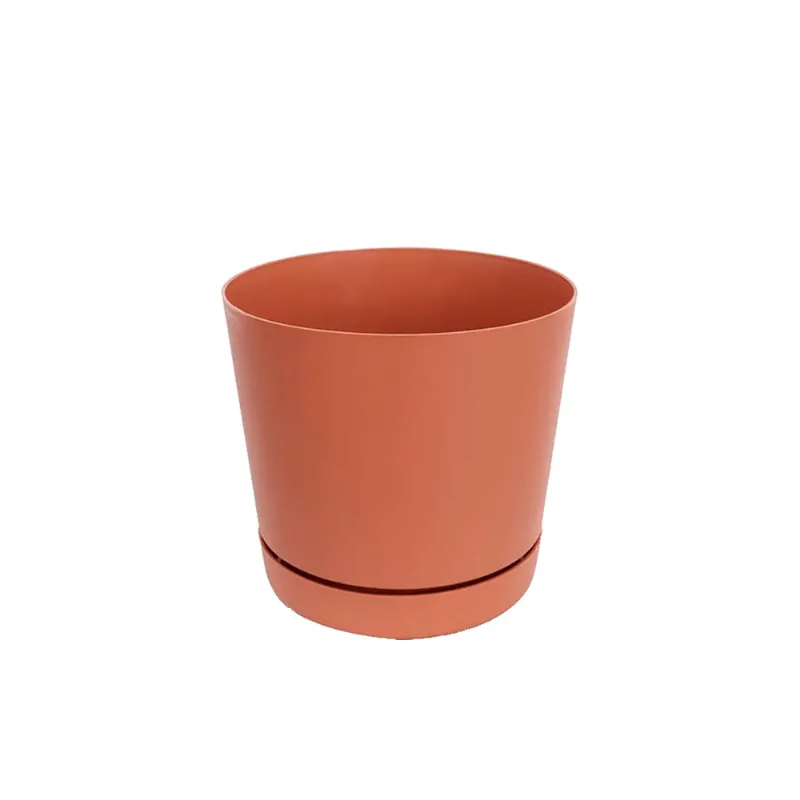 Vaso para Plantas em Polietileno Rio Terracota 10,5X9,8CM - I.ADPQ.011.010.12 - Vasart