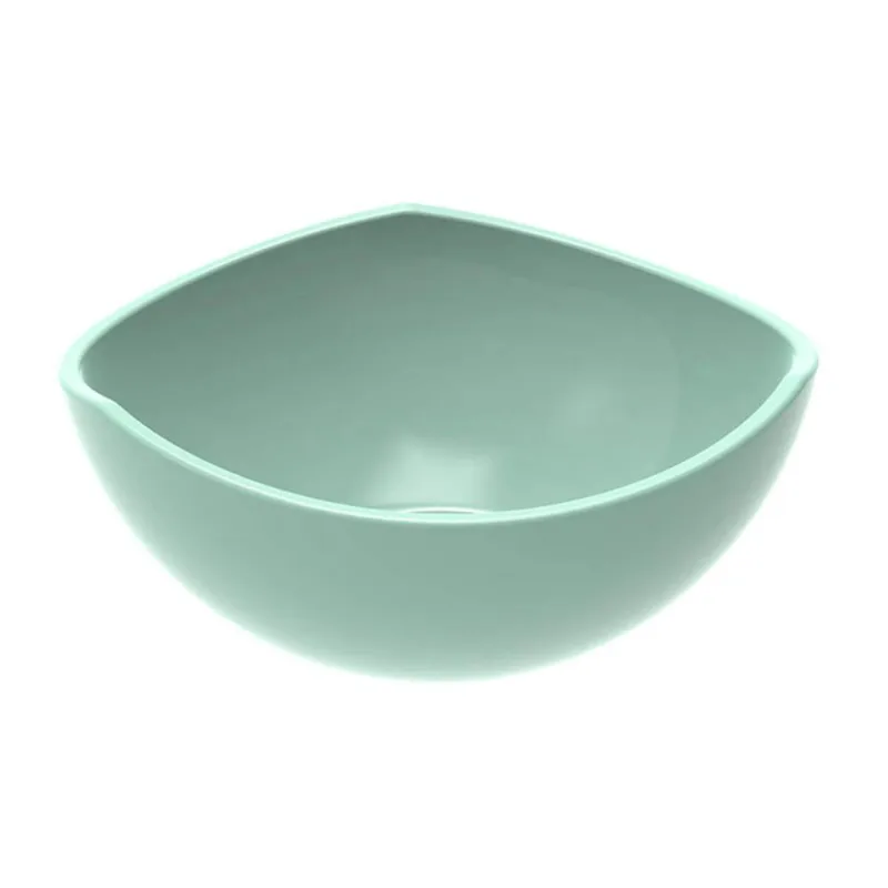 Bowl Trio Crippa Verde Menta Cumbuca Grande 500ml Plástico Salada Sopas Caldos