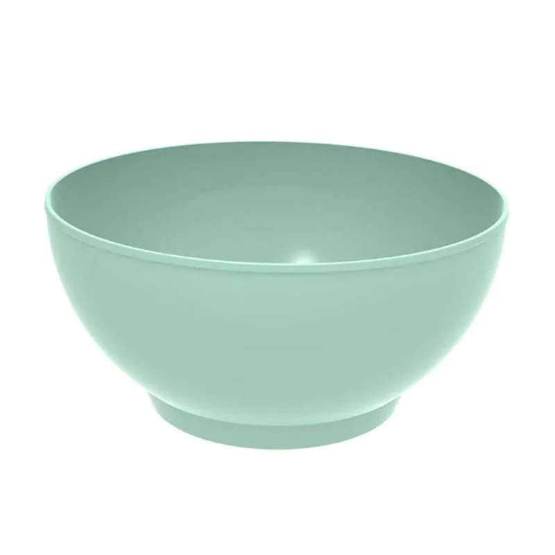 Tigela Grande Crippa Travessa Redonda 3,1L Verde Menta Servir Salada Sobremesa Pratos Quentes