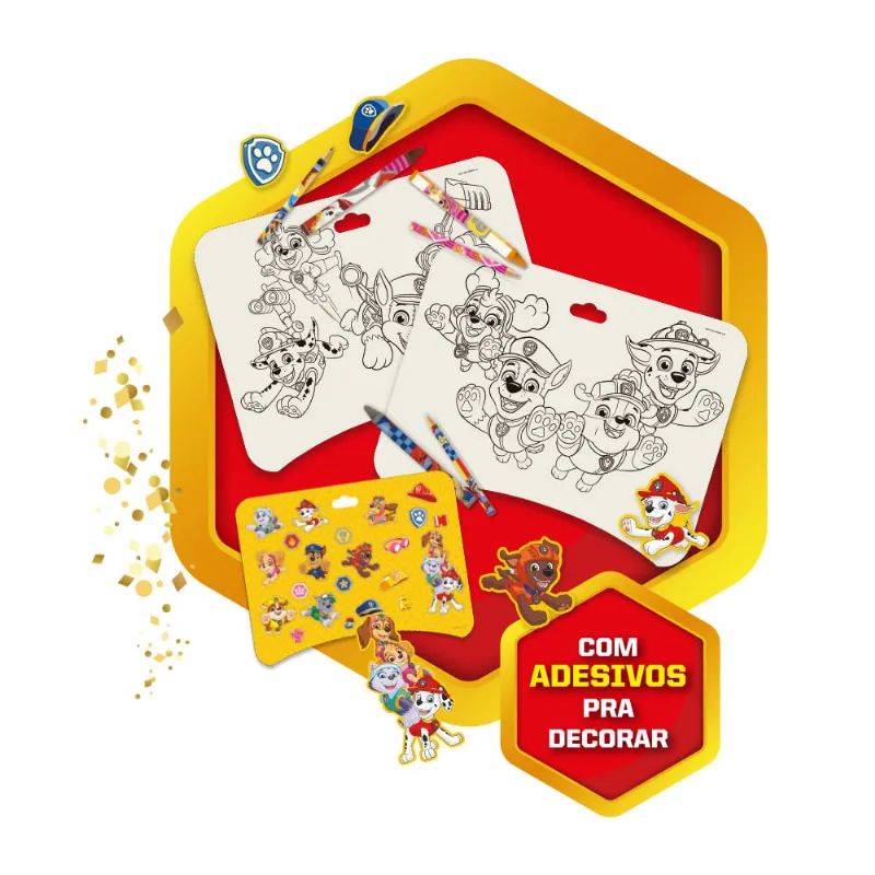Livro Para Colorir - Patrulha Canina - Toyng
