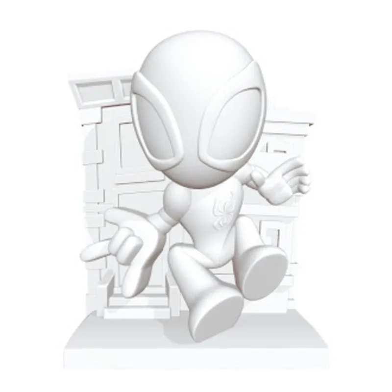 Boneco De Vinil - Para Colorir - Marvel - Spidey - Toyng