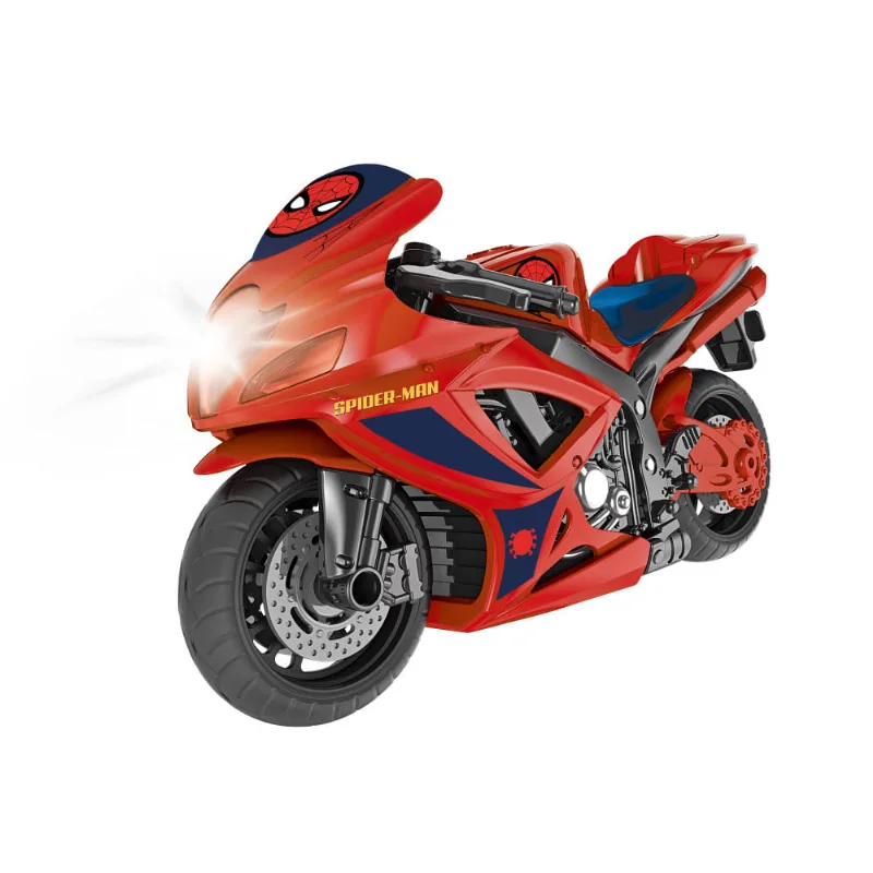 Moto - Marvel - Homem Aranha - Motor Heroes - Com Luz E Som - Toyng
