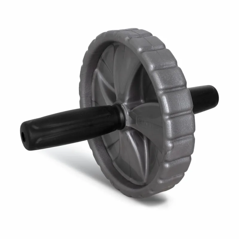 Roda de Exercícios Abdominais Muvin Preto/Prata - Zahav - Esporte E Lazer