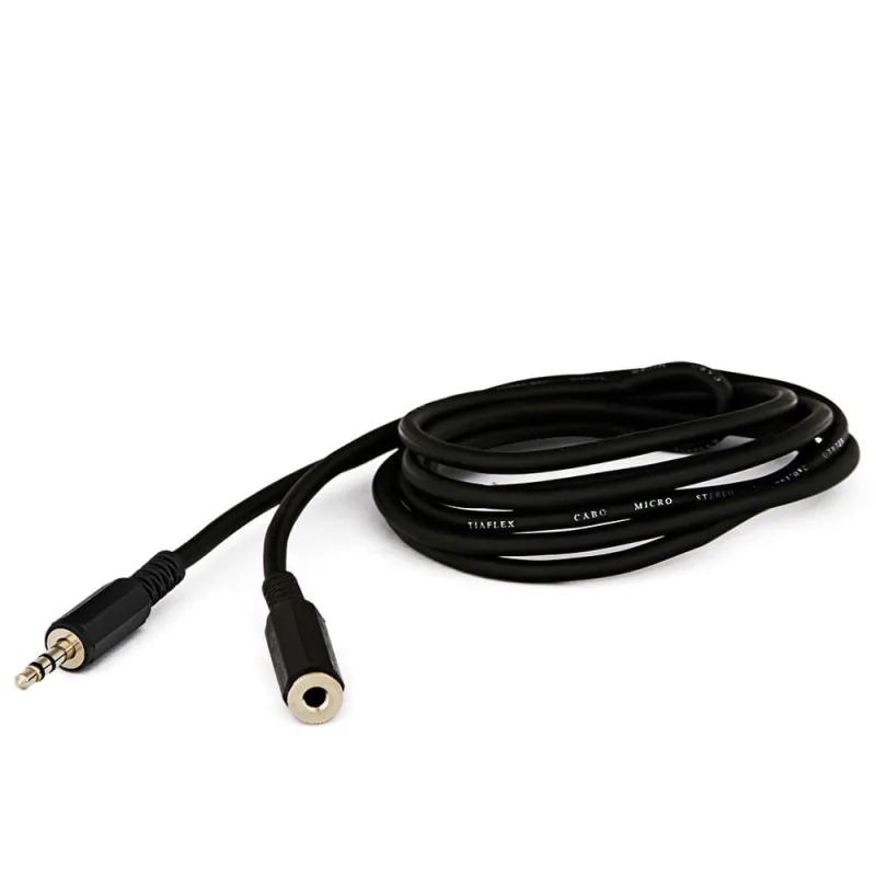 Cabo Extensão Fone de Ouvido Plug P2 - 40 Metros - CIRILO CABOS - áudio