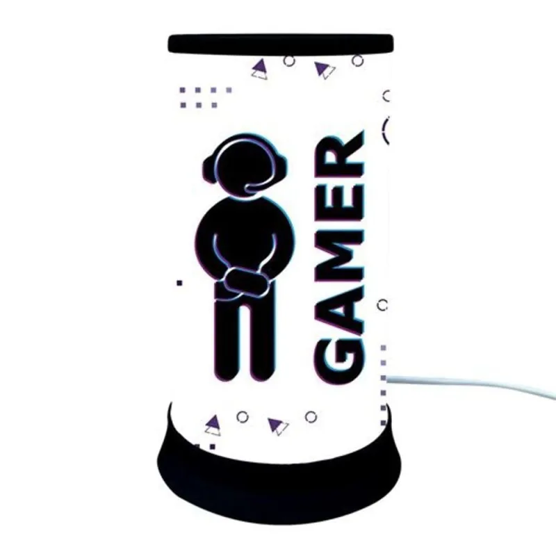 Luminária de Mesa Hug Gamer com Iluminação Difusa Bivolt Polietileno - OUTRAS - Agro