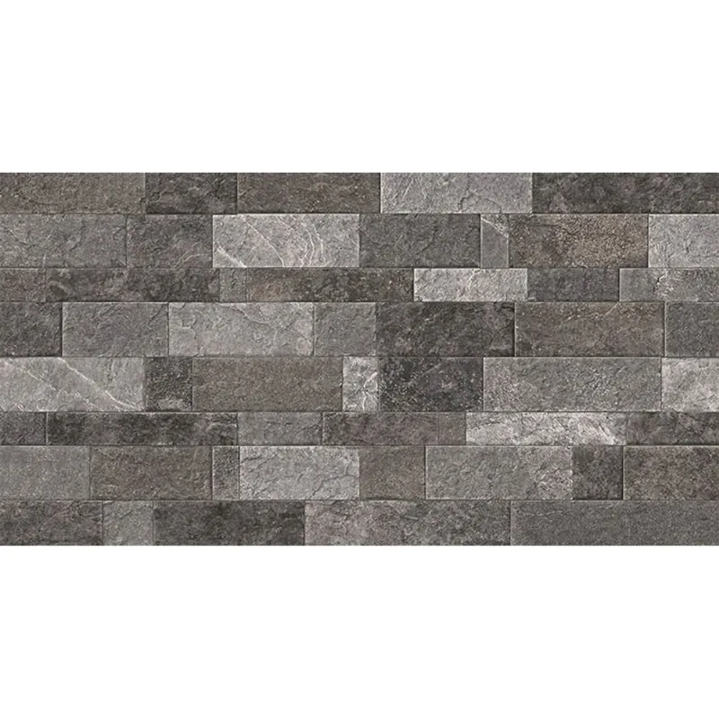 Revestimento Granilhado Retificado Incopisos Seaton Gray 39x75,5 cm Piso (a) retificado granilhado seaton 39x75 gray
