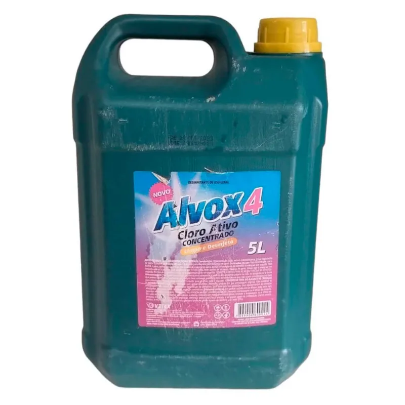 Cloro Alvox 4 Ativo Concentrado Galão 5l