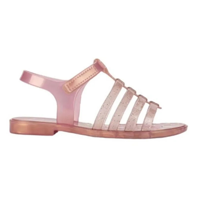 Sandália infantil menina barbie ice cream flox grendene kids