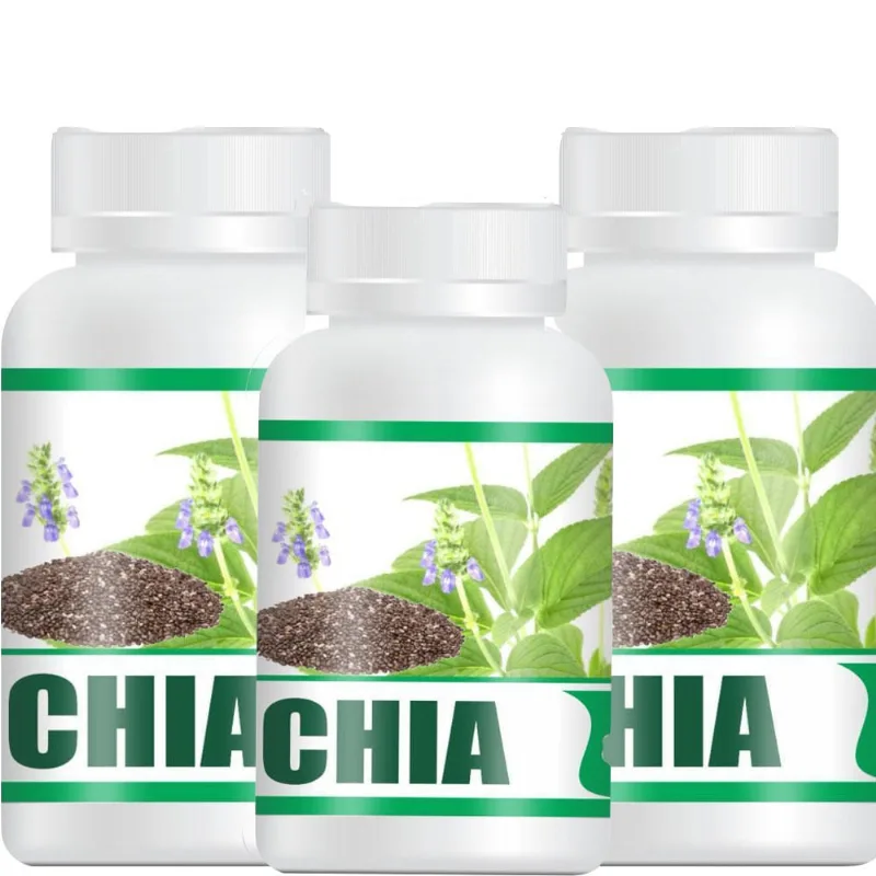 Chia em cápsulas - produto original - 180 caps