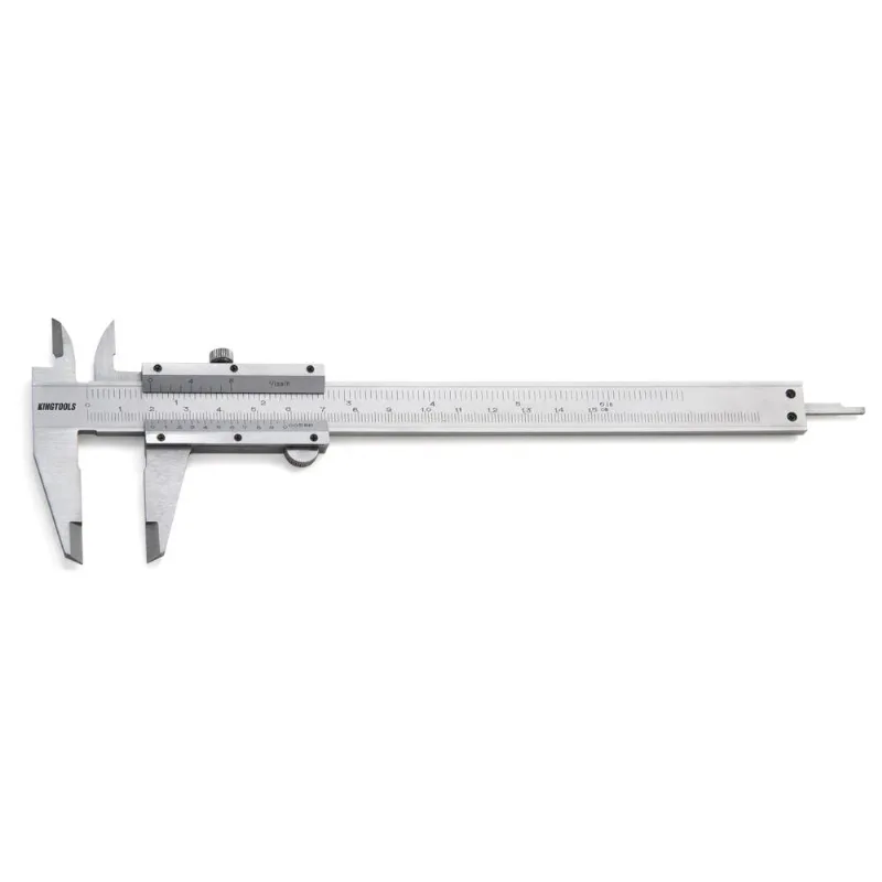 Paquímetro Universal 0-200mm Resolução De 0.02mm/.001´´ Kingtools 501.200
