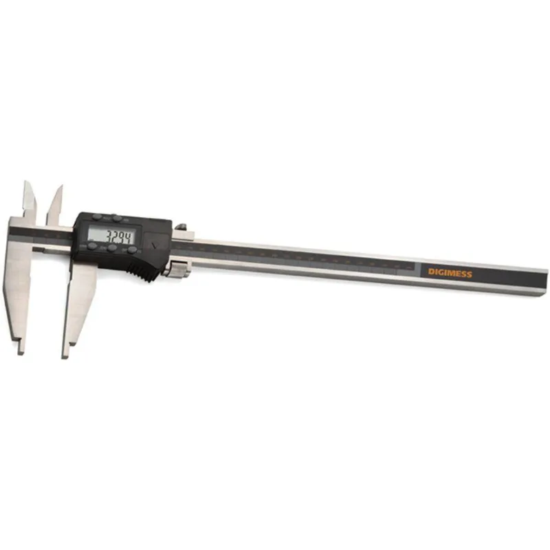 Paquímetro Digital P/ Serviço Pesado Orelhas Para Medição Interna - 1500mm/60" - Prof. Do Bico 200 Mm - Graduação 0,01mm/.0005"