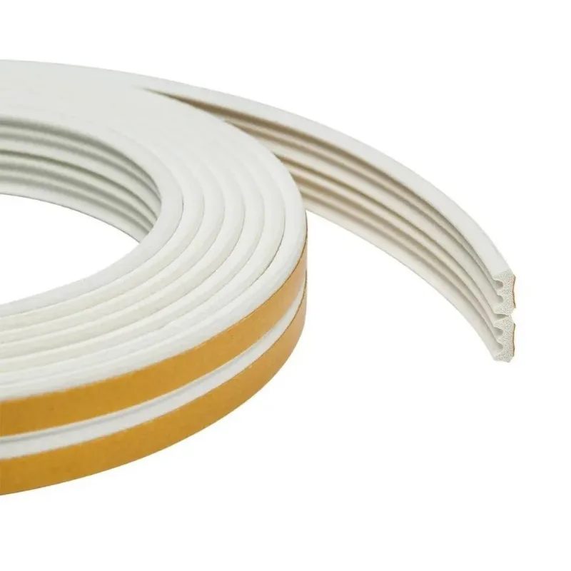 Veda Fresta Perfil ''E'' 9X4mm 6M Branco Kala