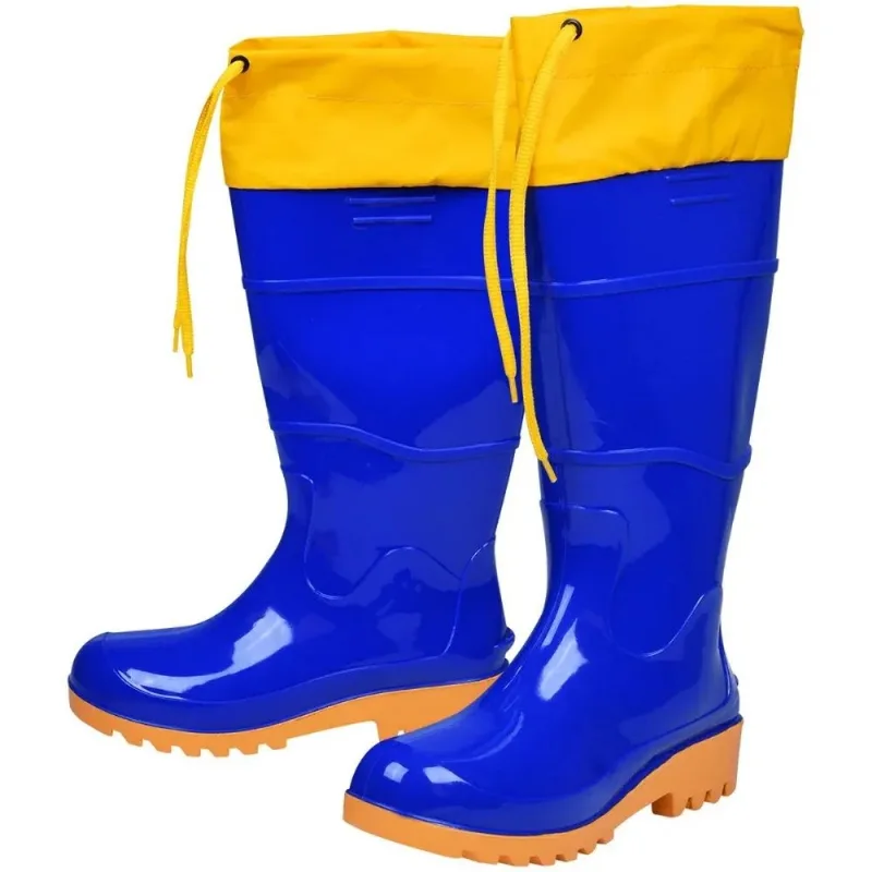 Bota PVC Worker Cano Longo 38cm Com Polaina Tamanho 36