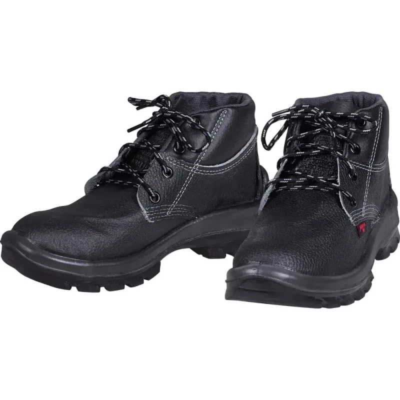 Botina Segurança Worker N40 Bico Plástico Couro CA 30258 - Worker - Ferramentas