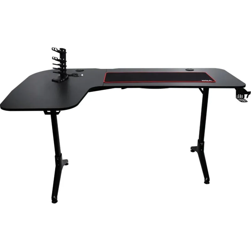 Mesa Gamer Em L Com Suporte De Acessórios 80x30cm Kala - Kala - Casa E Construção