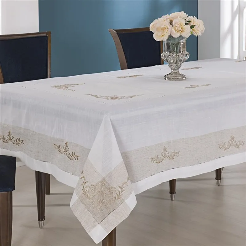 TOALHA MESA CAPRI 1,60 X 3,20 DES. 002