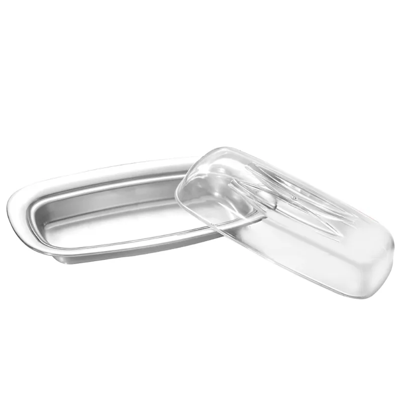 MANTEIGUEIRA INOX C/ TAMPA ACRILICA 21CM - HOMECOOK MANTEIGUEIRA INOX C/ TAMPA ACRILICA 21CM - HOMECOOK