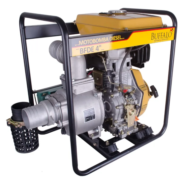 Motobomba Diesel Auto Escorvante 4X4" 10CV PElétrica Buffalo - Buffalo - Comércio E Indústria