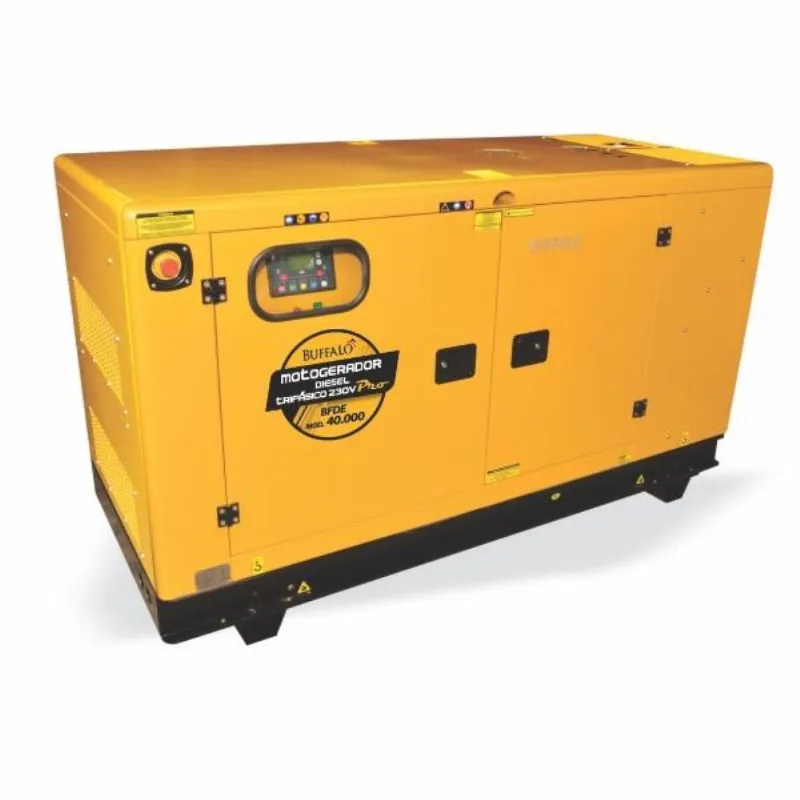 Motogerador Diesel Buffalo 40KVA Trif 220V P Elét c/Bateria