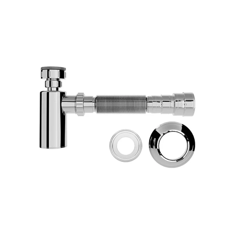 Sifão Copo Black Para Lavatório 7/8" Blukit