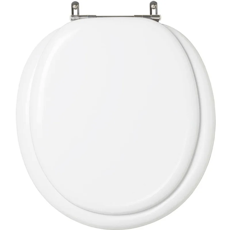 Tampa De Vaso Sanitario Almofadada Convencional Oval Branco Para Bacia Deca