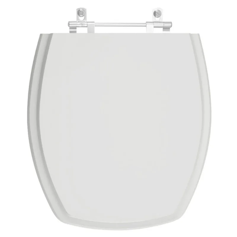 Tampa De Vaso Thema Cinza Claro Para Bacia Incepa 6lpf