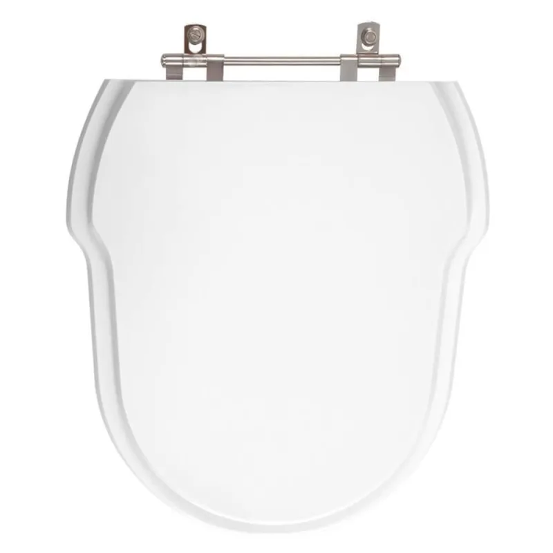 Tampa De Vaso Em Mdf Hampton Branco Para Bacia Incepa - OUTRAS - Artesanato