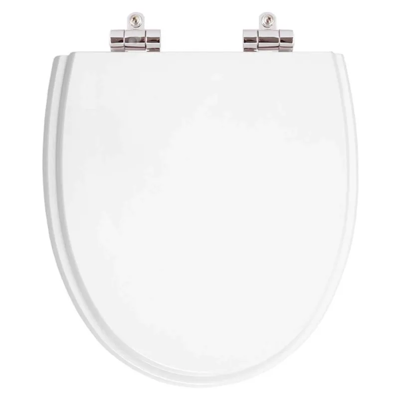 Tampa De Vaso Com Amortecedor Eros Branco Para Bacia Incepa 6lpf