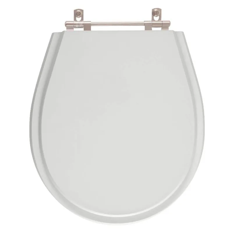 Assento Sanitario Aries Cinza Claro Para Bacia Eternit 6lpf