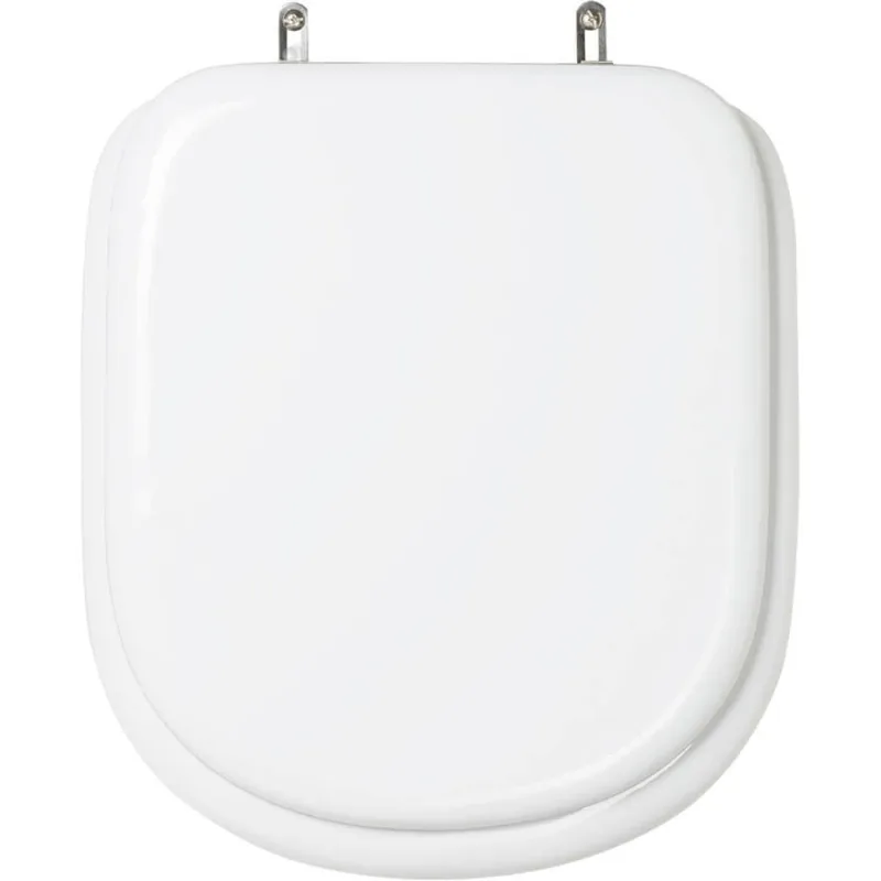 Tampa De Vaso Sanitário Almofadada Flox Branco Para Bacia Fiori