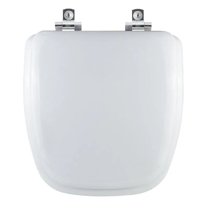 Tampa De Vaso Almofadado Soft Close Flex Branco Para Bacia Deca