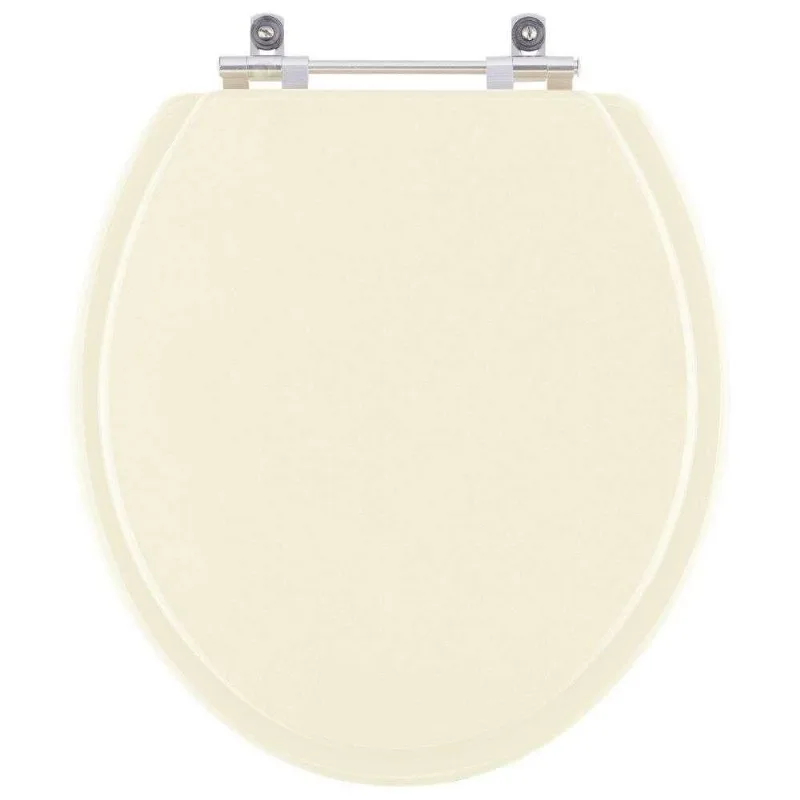 Tampa De Vaso Mdf Dalia Marfim (bege Claro) Para Bacia Fiori