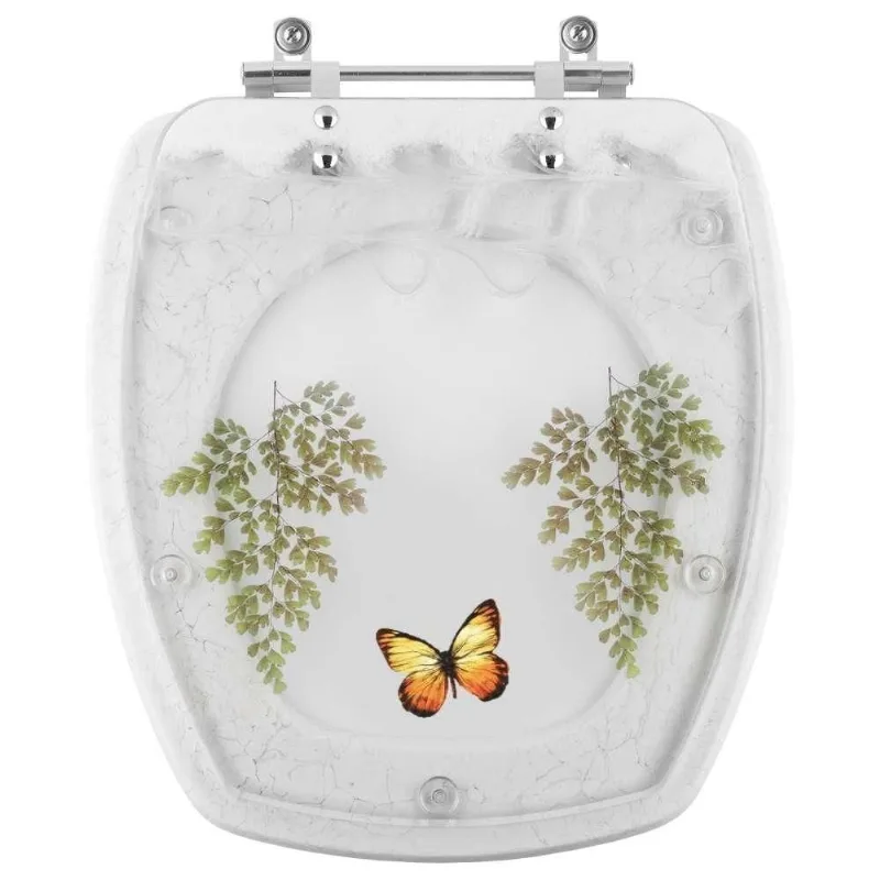 Tampa De Vaso Sanitário Decorado Art Branco Para Bacia Incepa