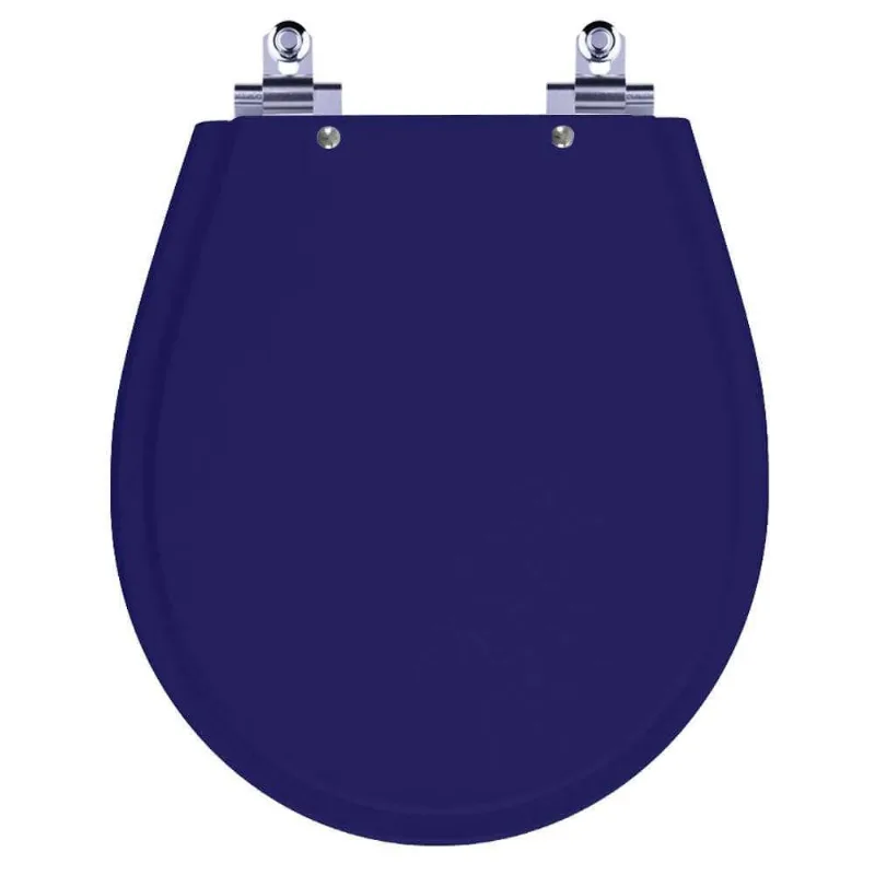 Assento Sanitário Laqueado Soft Close Avalon Cobalto (azul Escuro) Para Vaso Ideal Standard