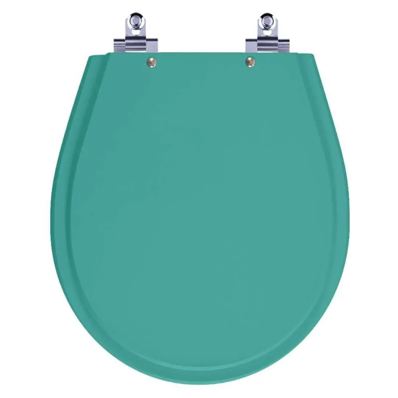 Assento Sanitário Laqueado Soft Close Avalon Aquamarine Para Vaso Ideal Standard