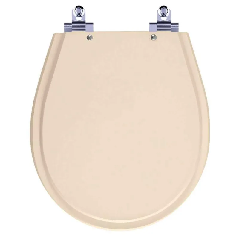 Assento Sanitário Laqueado Soft Close Avalon Visone Para Vaso Ideal Standard