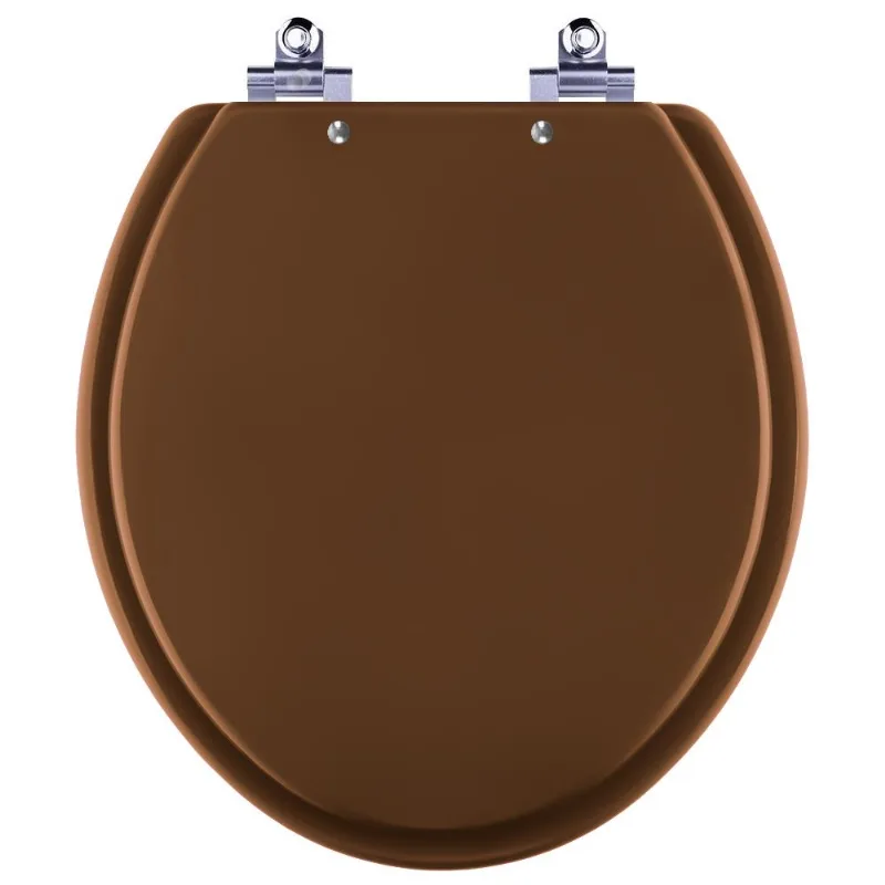Assento Sanitário Laqueado Soft Close Fiore Ocre (marrom) Para Vaso Incepa