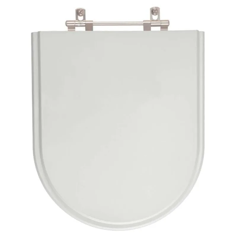 Tampa De Vaso Firenze Cinza Claro Para Louça Icasa 6lpf
