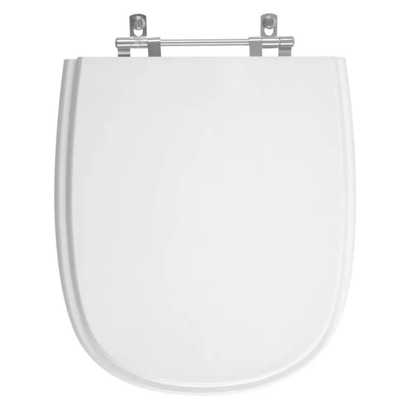 Tampa De Vaso Em Mdf Sabatini Branco Para Bacia Icasa - OUTRAS - Artesanato