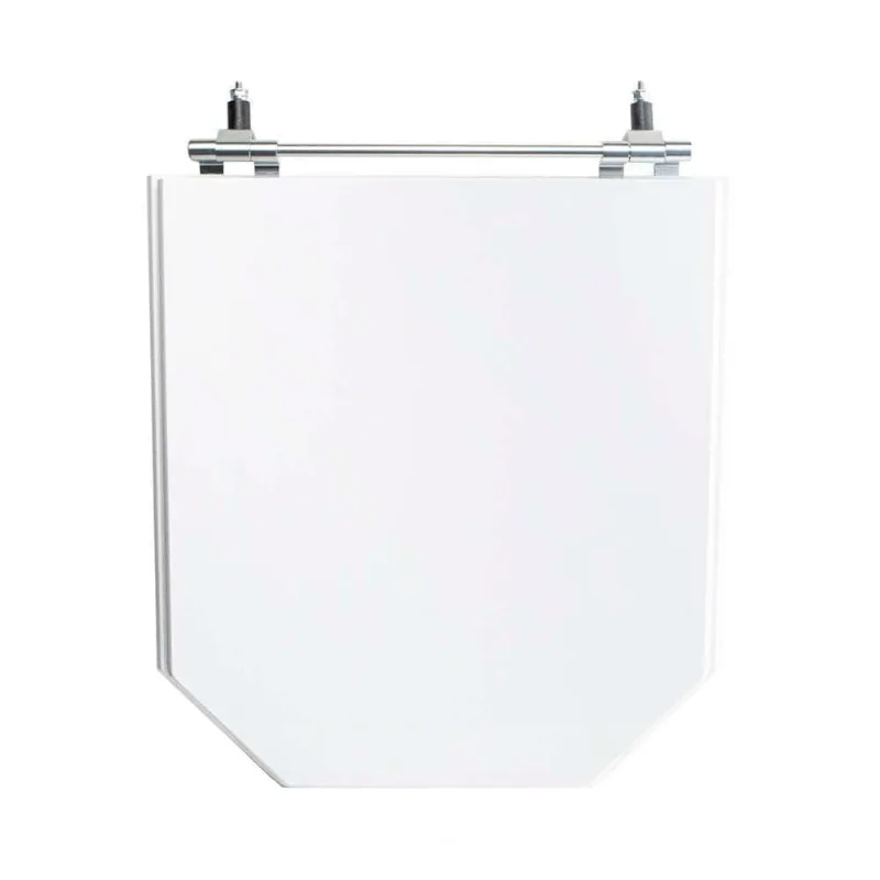 Assento Sanitário Tampa De Vaso Branco Resina Poliester Atrium Para Bacia Incepa