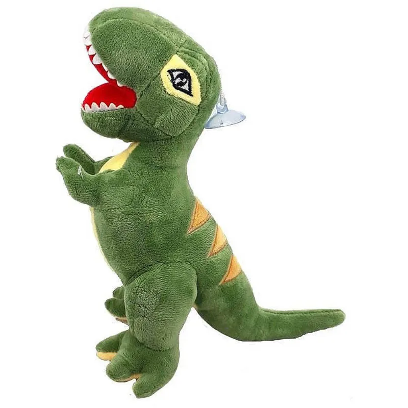 Pelúcia Dinossauro Tiranossauro Rex Verde 45 Cm Musical