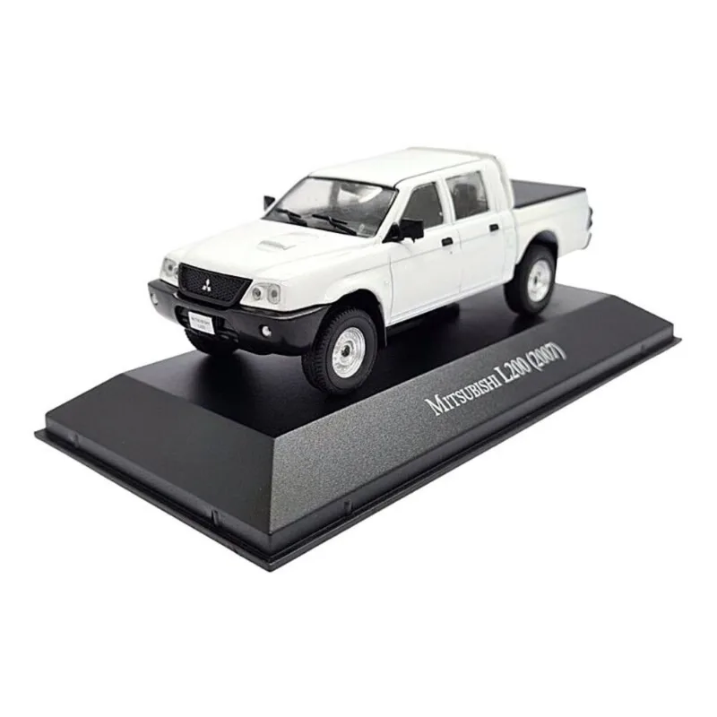Miniatura Mitsubishi L200 2007 1/43 Inesquecíveis do Brasil Carros Brasileiros