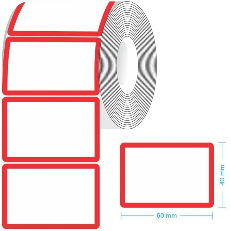Etiqueta para Preco TR-6 60X40MM C/460 Etiquetas Rolo - GRESPAN - Papelaria