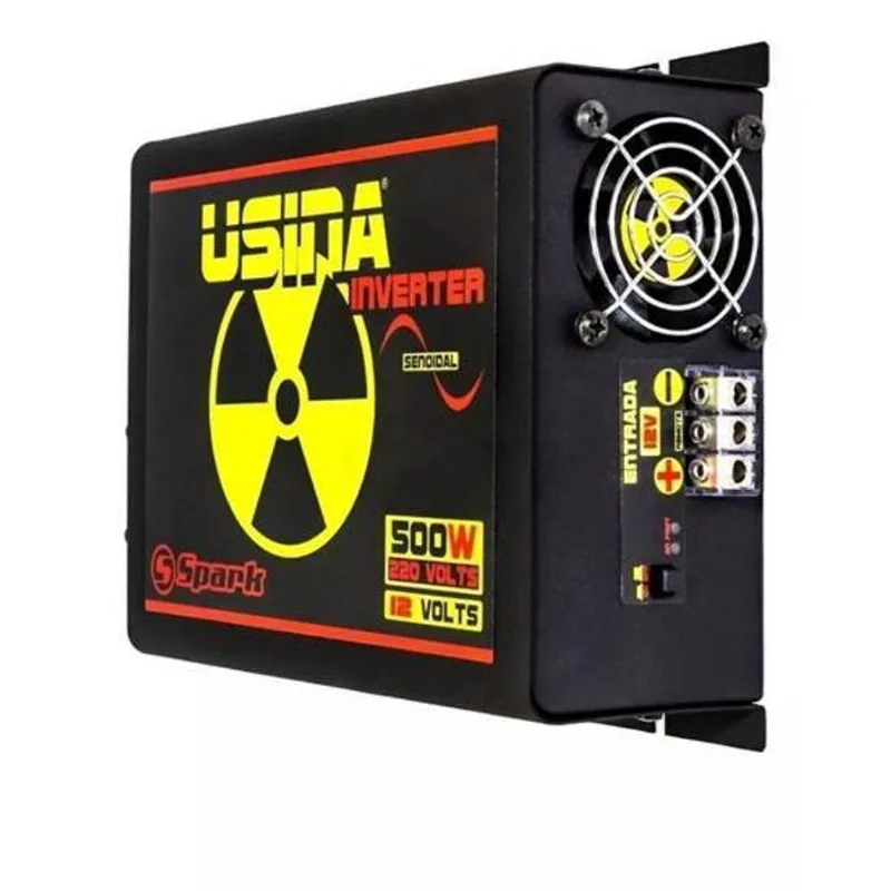 Inversor De Tensão Usina Senoidal Pura 500w 12v/220v