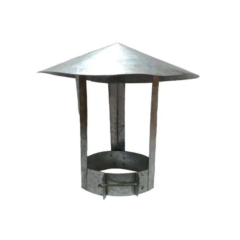 Chapéu Chaminé Galvanizado Fixo 150mm - Volpato