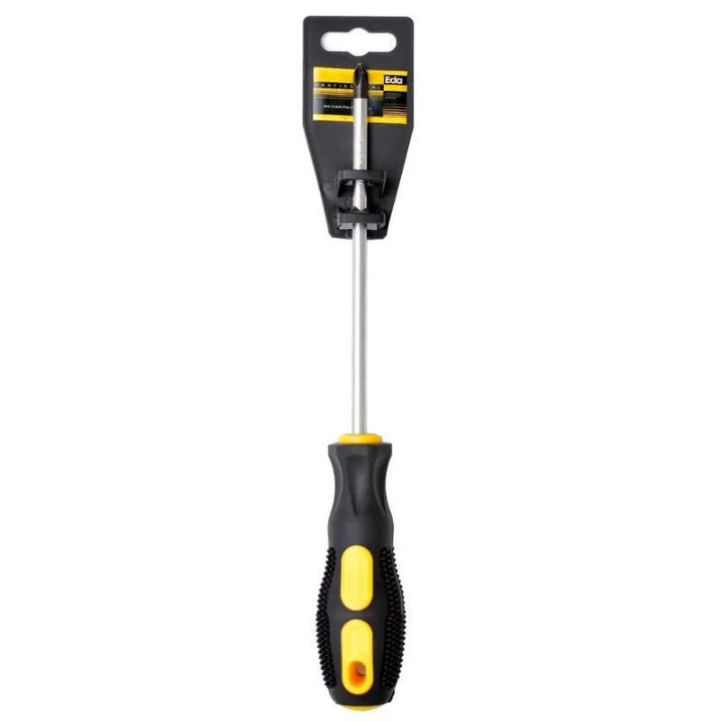 Kit 2 Chave Philips C/imã E 6x125mm Cabo Emborrachado - Eda