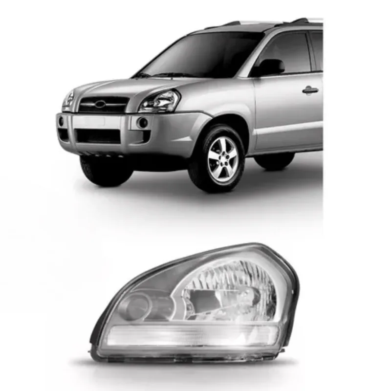 Farol tucson 2007 a 2010 Esquerdo Pisca Cristal