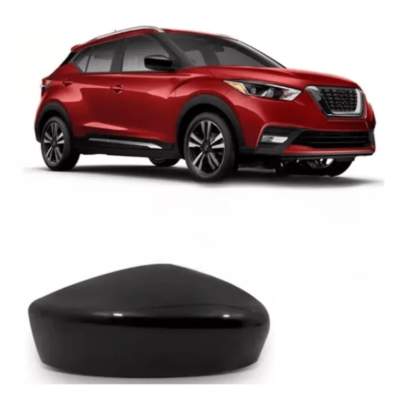Capa Retrovisor Nissan Kicks 16 17 18 19 20 Direito (sem Furo)