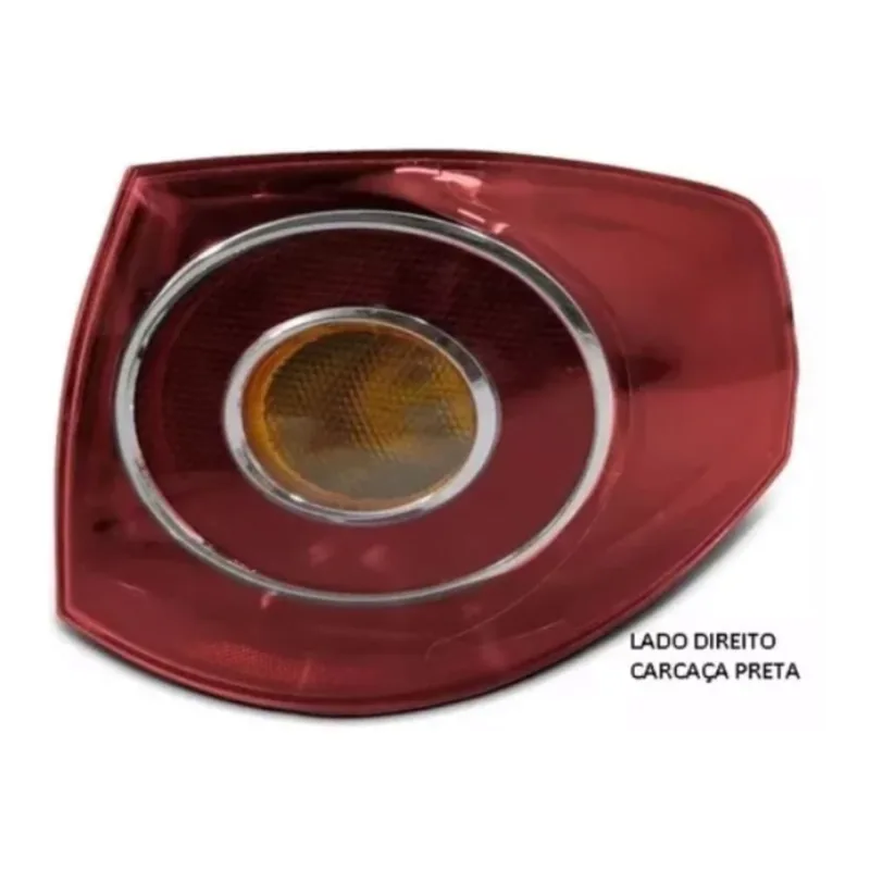 Lanterna spacefox 2007 A 2010 Direito Carcaça Preta Canto